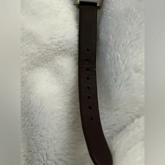 NWT Authentic Vintage Kenneth Cole 2-Tone Stainless Steel Watch w/Leather KC2152 - Picture 7 of 16